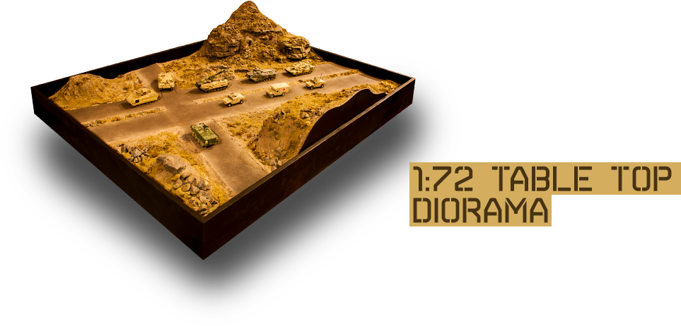 AF Diorama - 1:72 Desertic Terrain